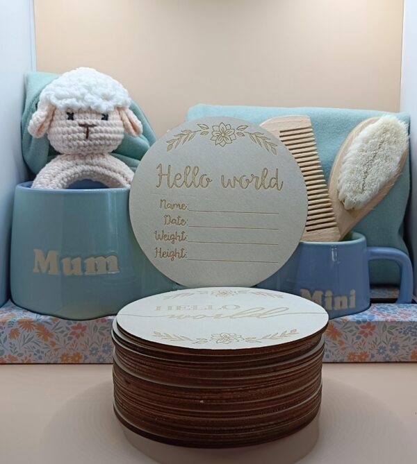 Hello World Baby Gift Box
